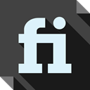 Logo, media, Fiverr, square, Social, social media DarkSlateGray icon