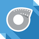 Social, social media, Filmow, square, Logo, media CornflowerBlue icon