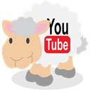 youtube, social network, Sheep WhiteSmoke icon
