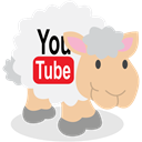 social network, Sheep, youtube WhiteSmoke icon