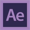 adobe, after effect, Logo DarkSlateGray icon