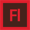 Logo, adobe, Flash DarkSlateGray icon