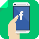 social network, Facebook, Social, App, phone, smartphone, internet MediumSeaGreen icon