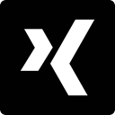 Xing Black icon