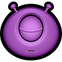 halloween, monster, Alien, Avatar, monsters, Cyclops, Sleeping MediumOrchid icon