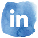 professional, social network, social media, Linkedin, Social, Linked in CornflowerBlue icon