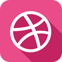 Ball, dribbble PaleVioletRed icon