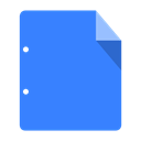 notepad DodgerBlue icon