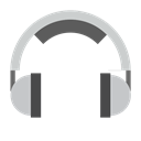 earphones, music, Earphone, Headphone Black icon