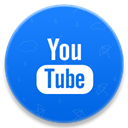 video, youtube DodgerBlue icon