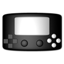 Games, Console Black icon