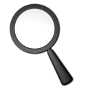 Magnifier Black icon