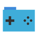 Blue, Game, Folder, gaming MediumTurquoise icon