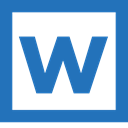 word SteelBlue icon