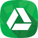 google drive, files, social network SeaGreen icon