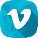 video, social network, Vimeo DarkTurquoise icon