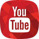 social network, you tube, video Firebrick icon