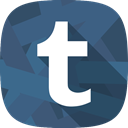 blog, social network, Tumblr DarkSlateBlue icon