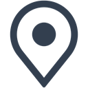 place, pin, Home, technology, Gps, network, Map, web, navigation DarkSlateGray icon