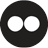 flickr Black icon