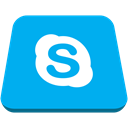 voip, send, envelope, Message, Skype, speech, Communication DeepSkyBlue icon
