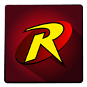 hero, Super, robin Maroon icon