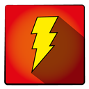 Super, hero, Captainmarvel OrangeRed icon