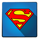 Super, hero, Superman SteelBlue icon