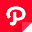 path logo, path, social network, social media, Communication Red icon
