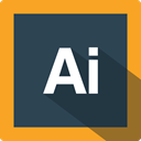 Extension, adobe, software, illustrator, File, Design, Format DarkSlateGray icon