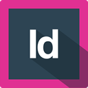 Extension, Design, Format, software, File, adobe, Indesign DarkSlateGray icon