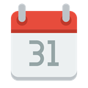 Calendar WhiteSmoke icon