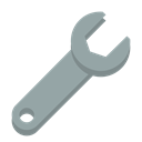 Wrench Black icon