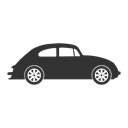 Car, vehicle, beetle, auto, vw, Automobile DarkSlateGray icon