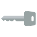 Key, password Black icon