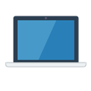Laptop, lappy, Computer SteelBlue icon