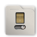 system, Folder LightGray icon