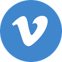 Vimeo SteelBlue icon