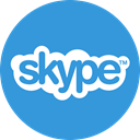 Skype DodgerBlue icon