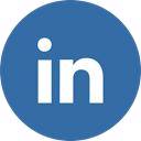 Linkedin SteelBlue icon