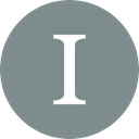 Instapaper LightSlateGray icon