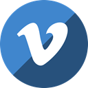 Vimeo SteelBlue icon