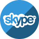 Skype DodgerBlue icon