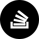 stackoverflow Black icon