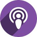 podcast SlateBlue icon