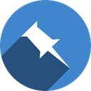 pinboard SteelBlue icon