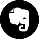 Evernote Black icon