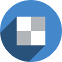 Delicious SteelBlue icon