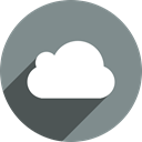 Cloud LightSlateGray icon