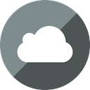 Cloud LightSlateGray icon